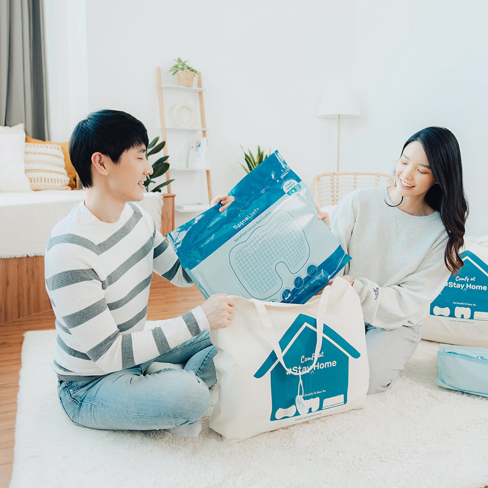 SpineLief's Limited Edition Canvas Tote Bag SpineLief+